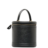 ルイ ヴィトン エピ カンヌ ハンドバッグ バニティバッグ M48032 ノワール ブラック レザー レディース LOUIS VUITTON 【中古】